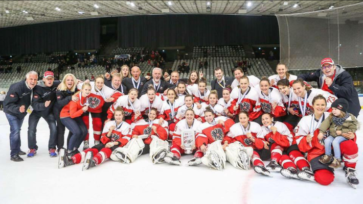 Silbermedaille Damen Eishockey Weltmeisterschaft 2017, Graz