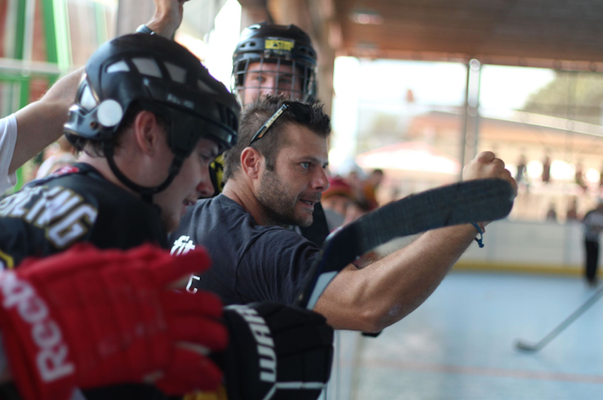 Sieg beim Skaterhockey mit den Dark Vipers